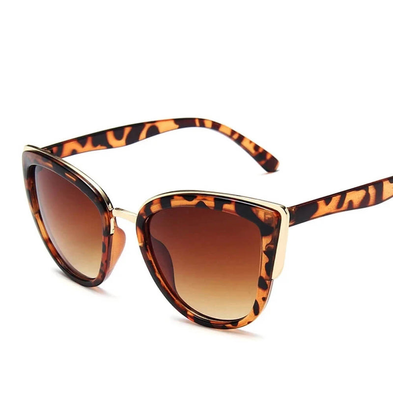 Óculos de sol olho de gato,óculos femininos de luxo, design vintage em degradê, uv400 - L.Lartylife