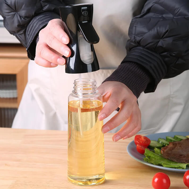 Garrafa de óleo spray para cozinha, dispensador de azeite, churrasco para cozinhar - L.Lartylife
