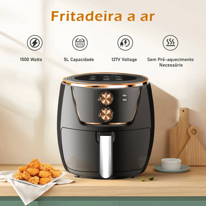 Fritadeira Air Fryer, fritadeira eletrica air fryer - L.Lartylife