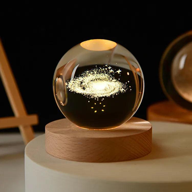 Esfera de Cristal Planetária 3D - L.Lartylife