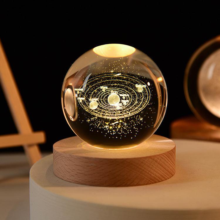 Esfera de Cristal Planetária 3D - L.Lartylife